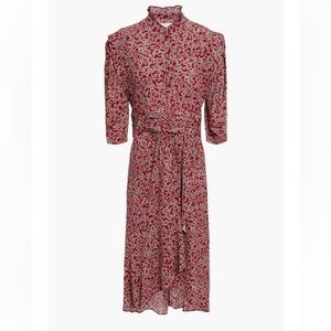 BA&SH Chelsea wrap-effect floral dress